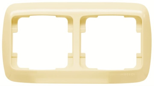 Frame 2gang Ivory - Arco