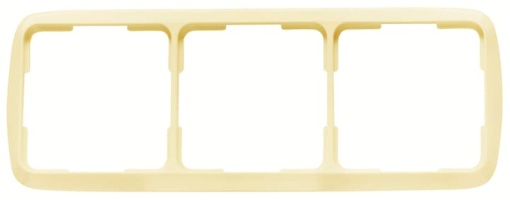 Frame 3gang Ivory - Arco