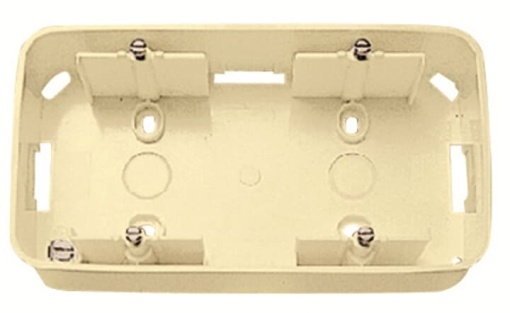 Surface mount box 2 gang White  Arco