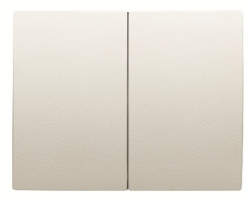 Rocker switch Without imprint for Switchpush button, Two-part rocker Cream white - Olas