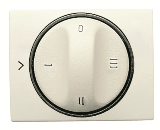 Cover switch Symbol "4-level switch" for Level switch, Turn button Cream white - Olas