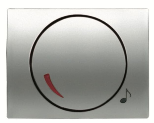 Cover potentiometer Loudness control Turn button Titanium - Olas