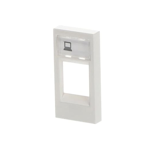 Telephone outlet Telephone 1 gang Ivory  Stylo