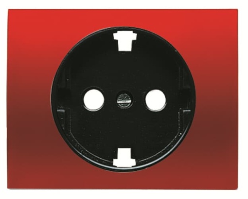 Cover socket outlet Without imprint Socket outlet Red  - Olas