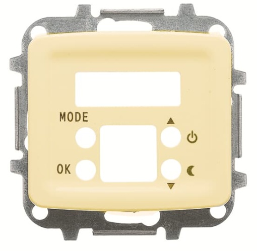 Cover thermostat for Thermostat Central cover plate Ivory - Arco