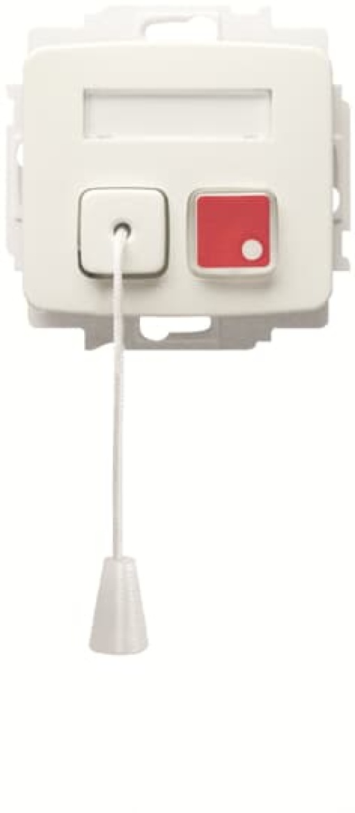 Signal push button wpullcord Wall model White  Arco