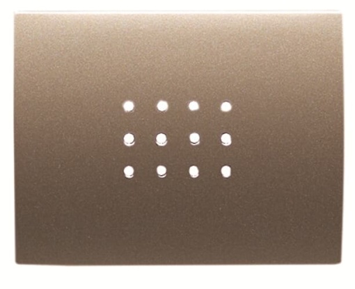 Cover buzzer Buzzer Central cover plate Bronze - Olas