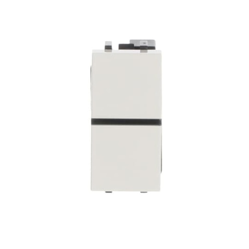 Pushbutton Without imprint Single push button 1P pole 1NO 0NC 1CO White  Zenit