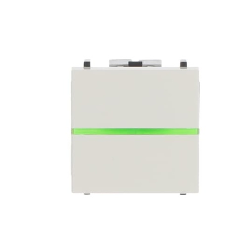 Switch 2way Rockerbutton Twoway switch with LED exchangeable White  Zenit