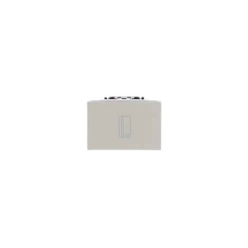 Card switch with LED exchangeable White - Zenit