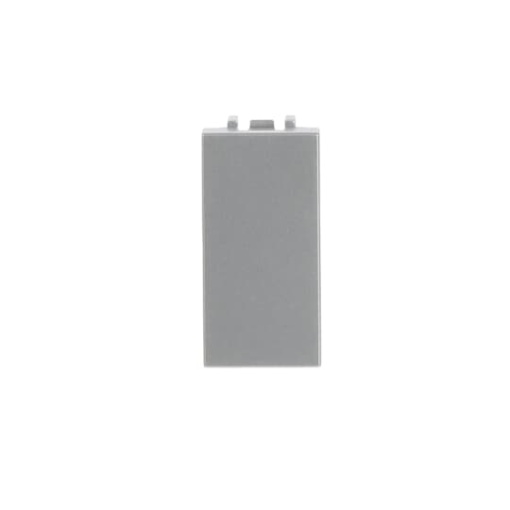 Blank cover Blind plate with Without imprint Silver  Zenit