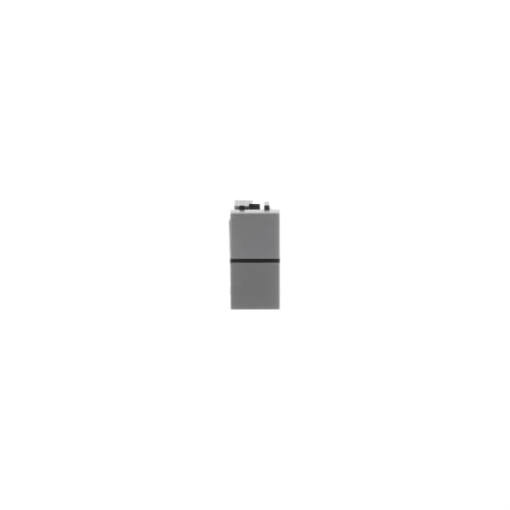 Switch 1way Off switch 1pole with LED exchangeable Silver  Zenit