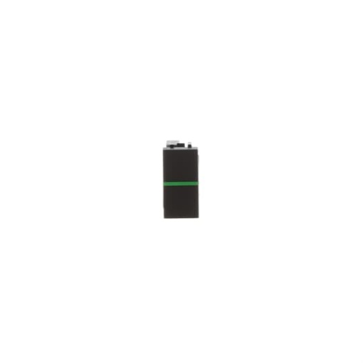 Switch 1way Rockerbutton Off switch 1pole with LED exchangeable Anthracite  Zenit
