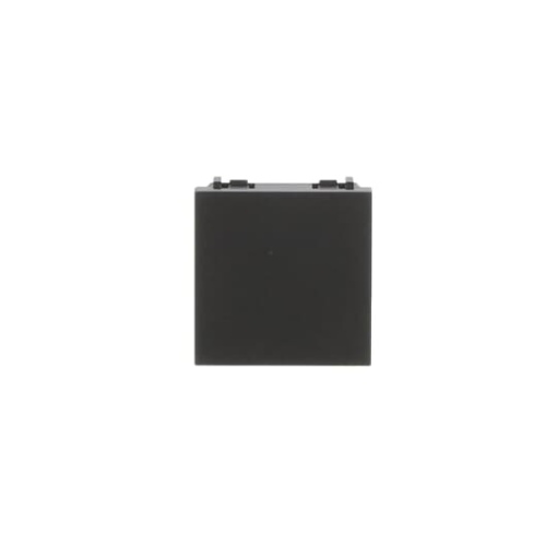 Blank cover Blind plate with Without imprint Anthracite  Zenit