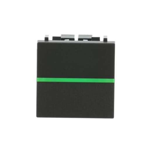 Switch 2way Rockerbutton Twoway switch with LED exchangeable Anthracite  Zenit