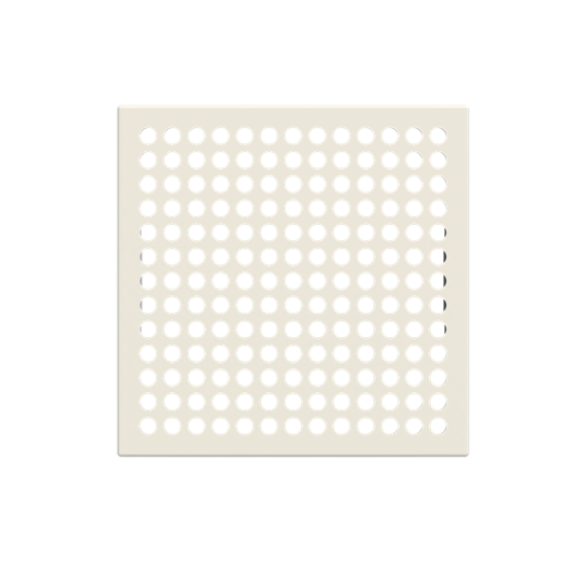 Cover platerocker Loudspeaker Central cover plate White - Zenit