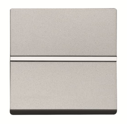 Switch intermediate Intermediate switch with LED exchangeable Silver  Zenit