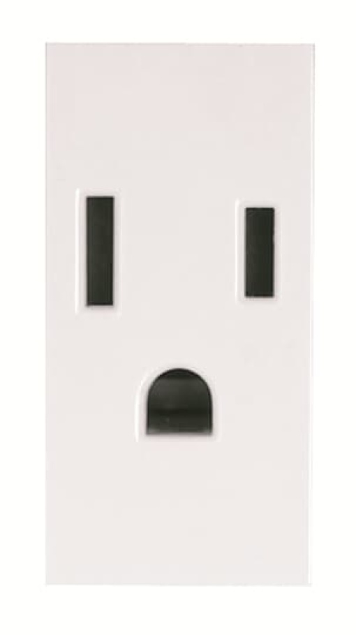 Socket outlet NEMA 515R Without imprint White   Zenit