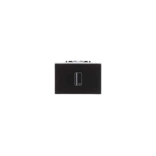 Card switch with LED exchangeable Anthracite  Zenit