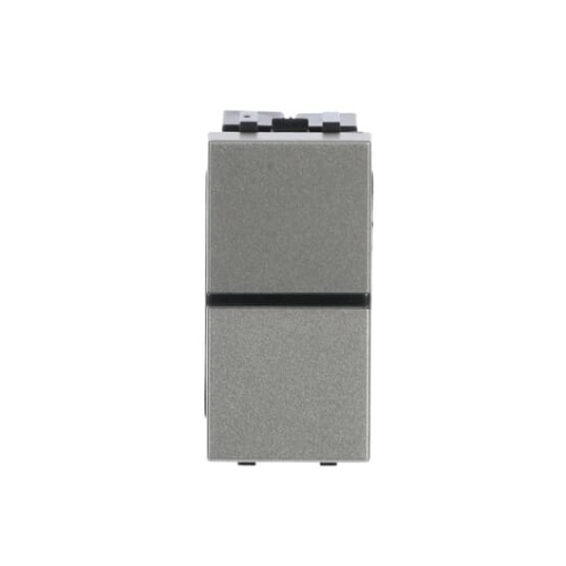 Switch intermediate Rockerbutton Intermediate switch with LED exchangeable Champagne  Zenit