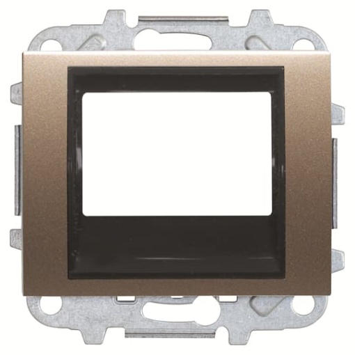 Cover sound Radio receiver Central cover plate Bronze - Olas