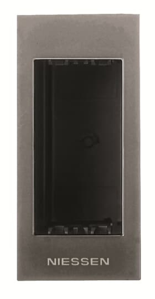Frame for profiles 1-gangs Anthracite - Zenit