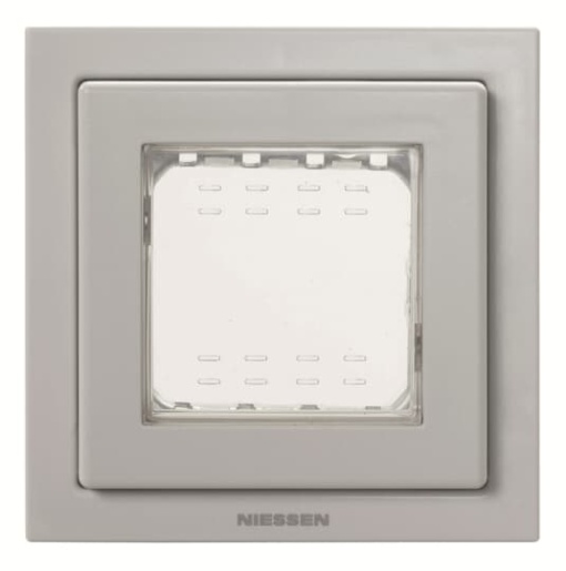 Frame IP55 1-gangs Grey - Zenit
