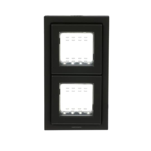 Frame IP55 2-gangs Anthracite - Zenit