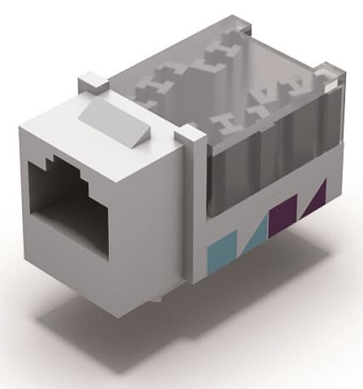 Keystone connector RJ45 Cat5e Plug  CEM