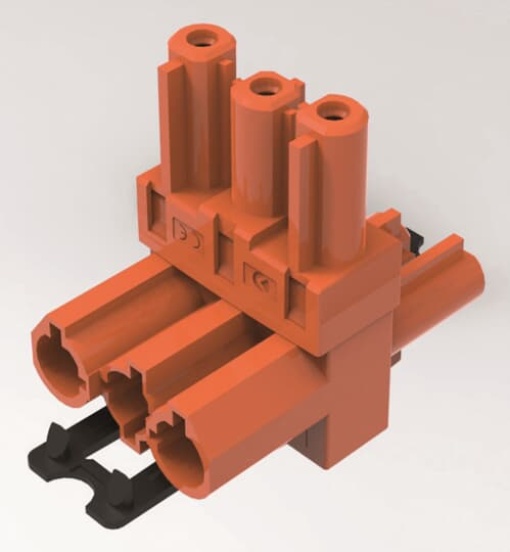 Distributor for rapid connector RJ  CEM