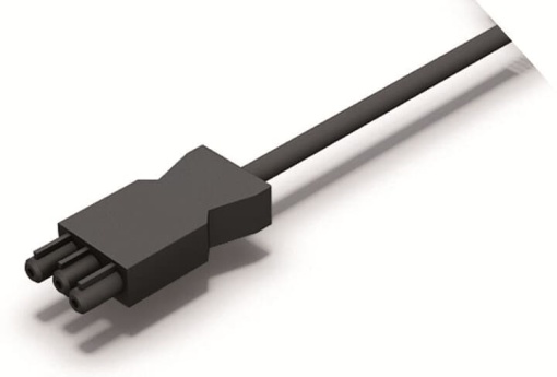 Cable 2m rapid connec freefemale black  CEM