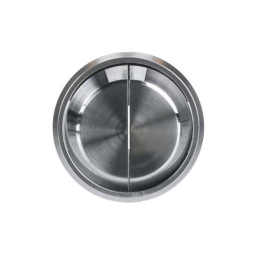 Rocker switch Without imprint for Switchpush button, Two-part rocker Chrome - Skymoon