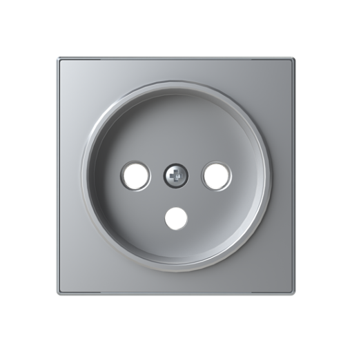 Cover socket outlet Without imprint Socket outlet Silver  - Sky Niessen
