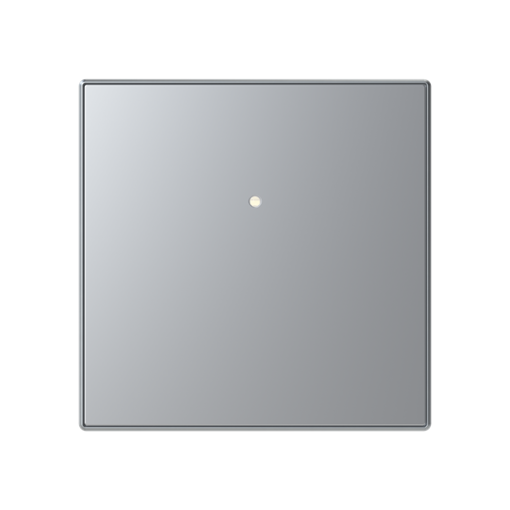 Electronic rocker Without imprint for Switchpush button Single push button Silver - Sky Niessen