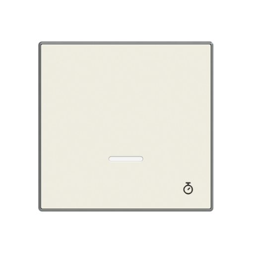 Cover switch Time indication for Time switch Central cover plate White - Sky Niessen
