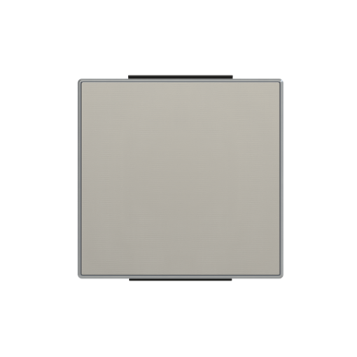 Rocker switch Without imprint for Switchpush button, Single rocker Stainless steel - Sky Niessen