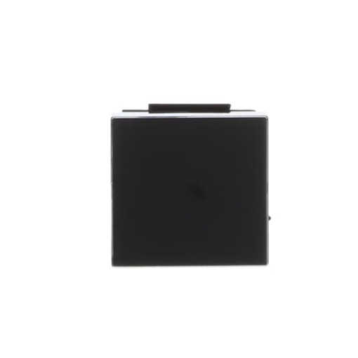 Rocker switch Without imprint for Switchpush button, Single rocker Black - Sky Niessen