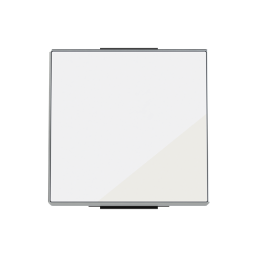 Rocker switch Without imprint for Switchpush button, Single rocker White - Sky Niessen