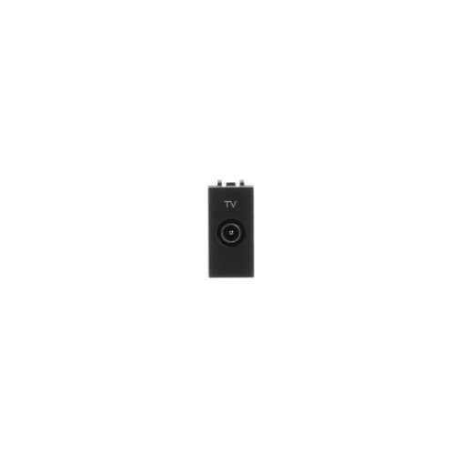 TV outlet Sat 1 gang Anthracite  Zenit