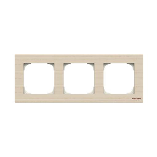 Frame 3-gangs Wood - Sky Niessen