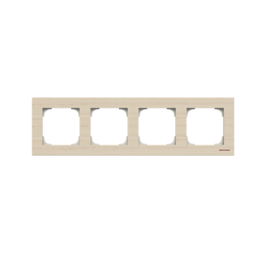 Frame 4-gangs Wood - Sky Niessen