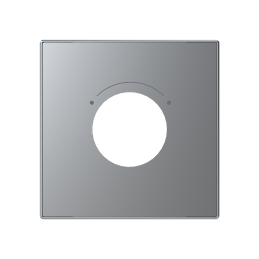 Cover switch Symbol "2-level switch" for Level switch, Key Silver - Sky Niessen