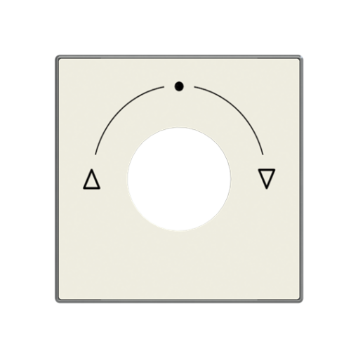 Cover switch Symbol "3-level switch" for Level switch, Key White - Sky Niessen