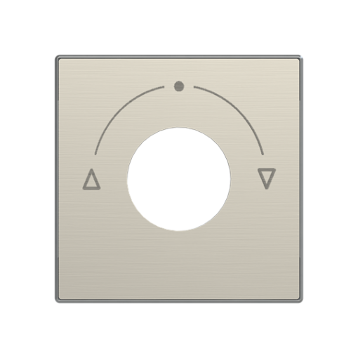 Cover switch Symbol "3-level switch" for Level switch, Key Stainless steel - Sky Niessen