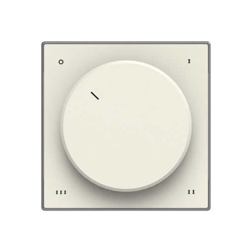 Cover switch Symbol "4-level switch" for Level switch, Turn button White - Sky Niessen