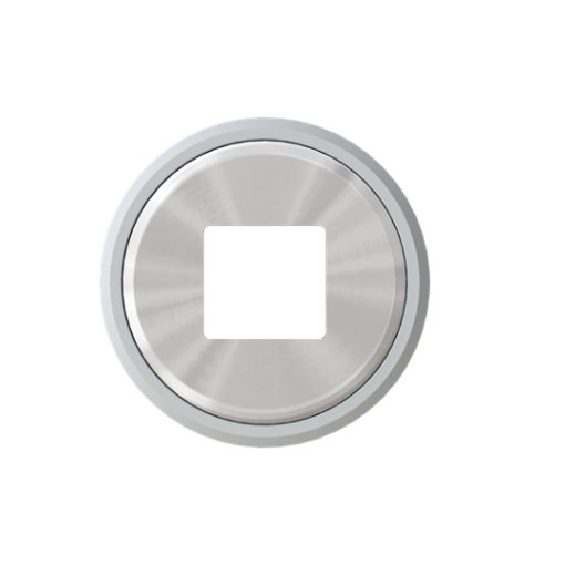 Cover USB charger USB 1 gangs Chrome  - Skymoon