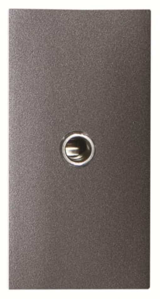 Minijack outlet ModularJack 1 gang Anthracite - Zenit