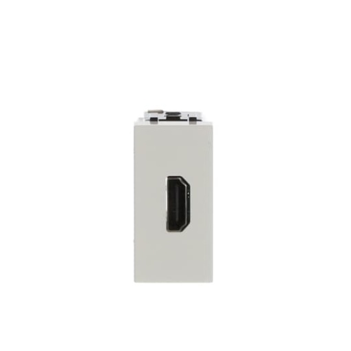 HDMI outlet HDMI 1 gang White - Zenit
