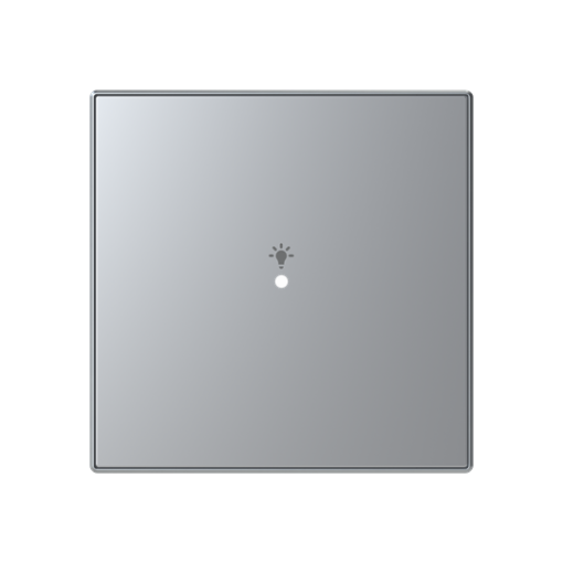 SRL-1-85PL - Cover plate - freehome  KNX 1-gang sensors - Switch - Silver