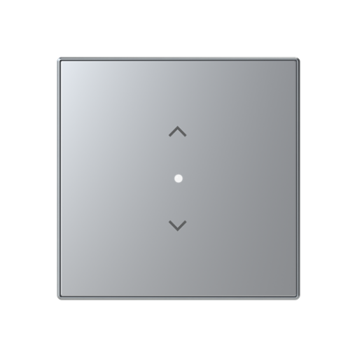 SRB-1-85PL - Cover plate - freehome  KNX 1-gang sensors - Blind - Silver